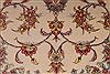 Qum Beige Hand Knotted 34 X 51  Area Rug 254-49162 Thumb 9