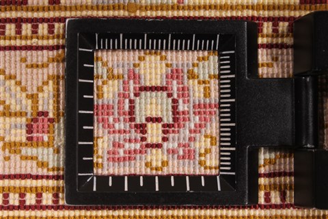 Qum Beige Hand Knotted 35 X 51 Area Rug 254-49165 Image 21