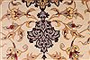 Qum Beige Hand Knotted 35 X 51 Area Rug 254-49165 Thumb 14