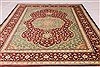 Qum Red Hand Knotted 33 X 41 Area Rug 254-49166 Thumb 5