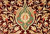 Qum Red Hand Knotted 33 X 41 Area Rug 254-49166 Thumb 2