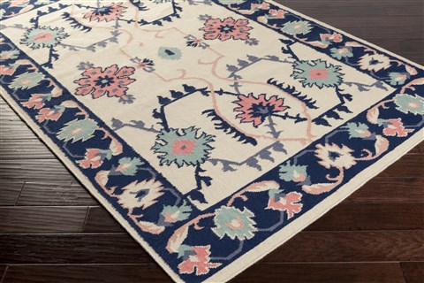 Surya Jewel Tone II White 50 X 80 Area Rug JTII2057-58 800-49188 Image 1