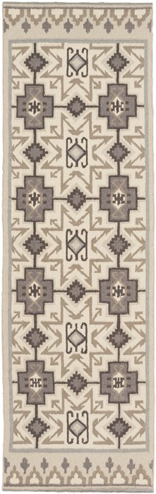 Surya Jewel Tone II White Runner 26 X 80 Area Rug JTII2060-268 800-49201 Image 0