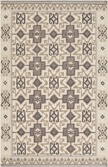 Surya Jewel Tone II White 50 X 80 Area Rug JTII2060-58 800-49203 Image 0