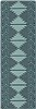 Surya Jewel Tone II Blue Runner 26 X 80 Area Rug JTII2065-268 800-49223 Thumb 0