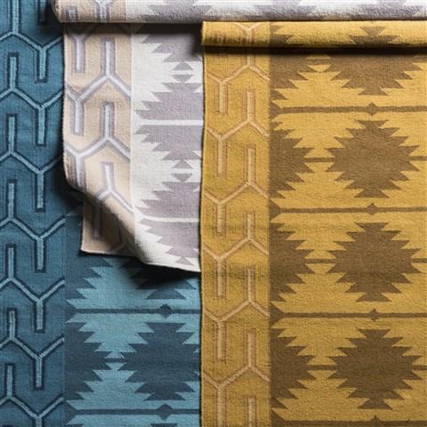 Surya Jewel Tone II Blue 80 X 110 Area Rug JTII2065-811 800-49226 Image 2