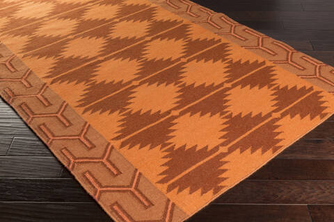 Surya Jewel Tone II Orange 20 X 30 Area Rug JTII2070-23 800-49247 Image 1