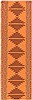 Surya Jewel Tone II Orange Runner 26 X 80 Area Rug JTII2070-268 800-49248 Thumb 0