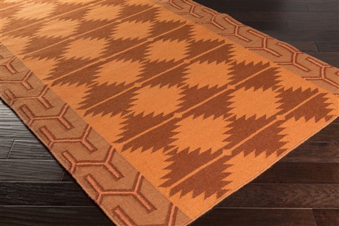 Surya Jewel Tone II Orange 50 X 80 Area Rug JTII2070-58 800-49250 Image 1