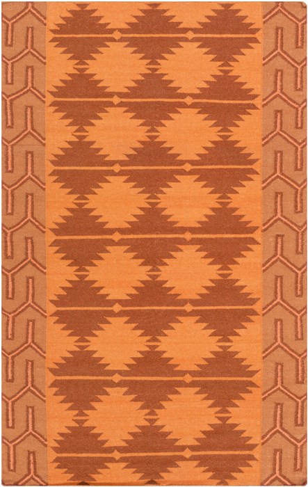 Surya Jewel Tone II Orange 50 X 80 Area Rug JTII2070-58 800-49250 Image 0