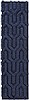 Surya Kabru Blue Runner 26 X 80 Area Rug KAB8005-268 800-49287 Thumb 0