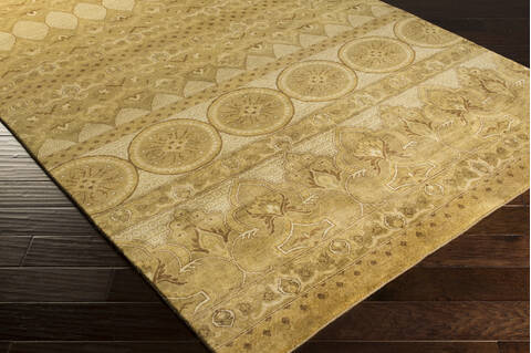 Surya Knightsbridge Yellow 90 X 130 Area Rug KNI1000-913 800-49462 Image 1