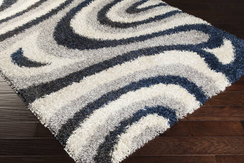 Surya Los Angeles Blue 53 X 76 Area Rug LAX5006-5376 800-49628 Image 1