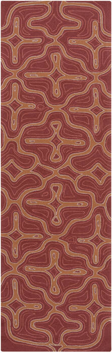 Surya Labyrinth Red Runner 26 X 80 Area Rug LBR1014-268 800-49679 Image 0