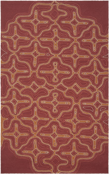 Surya Labyrinth Red 80 X 100 Area Rug LBR1014-810 800-49682 Image 0
