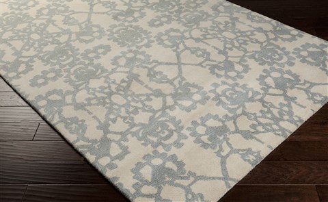 Surya Lace White 33 X 53 Area Rug LCE913-3353 800-49693 Image 1