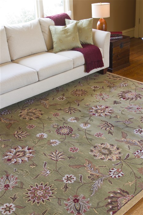 Surya Legion Green 80 X 110 Area Rug LGN6217-811 800-49800 Image 4