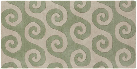 Surya Lighthouse Green Runner 26 X 80 Area Rug LTH7008-268 800-50287 Image 1