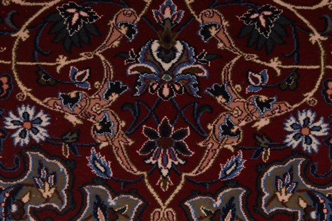 Isfahan Blue Hand Knotted 37 X 53 Area Rug 254-50335 Image 8