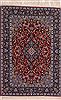Isfahan Blue Hand Knotted 37 X 53 Area Rug 254-50335 Thumb 0