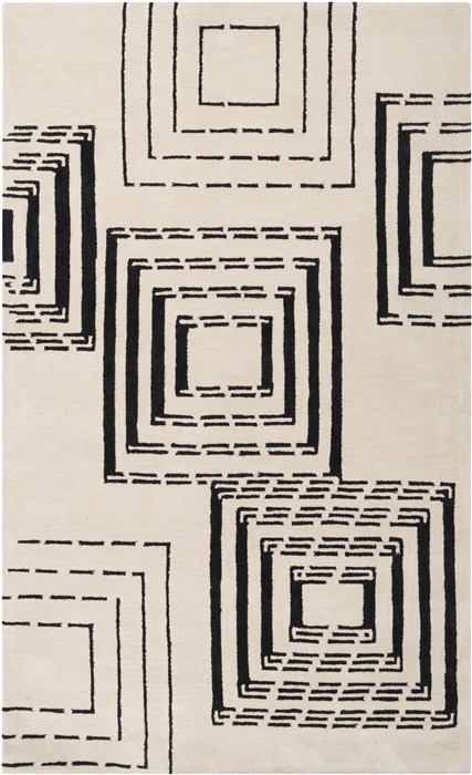 Surya Lava White 50 X 76 Area Rug LVA8006-576 800-50355 Image 0