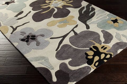 Surya Lava Grey 33 X 53 Area Rug LVA8017-3353 800-50371 Image 1