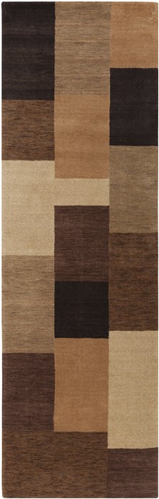 Surya Levit White Runner 26 X 80 Area Rug LVT2001-268 800-50380 Image 0