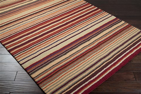 Surya Mystique Red 90 X 130 Area Rug M102-913 800-50406 Image 1