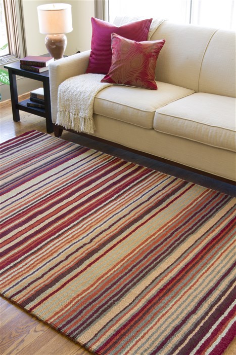 Surya Mystique Red 90 X 130 Area Rug M102-913 800-50406 Image 2
