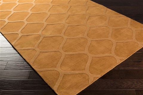 Surya Mystique Orange 20 X 30 Area Rug M5105-23 800-51025 Image 1