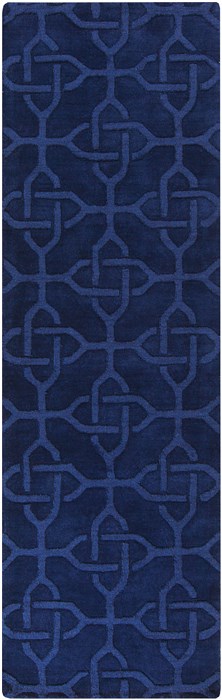 Surya Mystique Blue Runner 26 X 80 Area Rug M5204-268 800-51116 Image 0