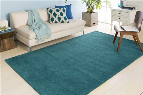 Surya Mystique Blue Square 80 X 80 Area Rug M5330-8SQ 800-51416 Image 1
