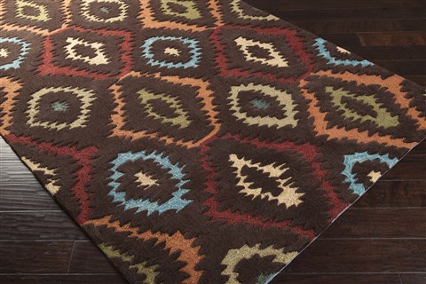 Surya Mamba Brown 50 X 80 Area Rug MBA9000-58 800-52116 Image 1