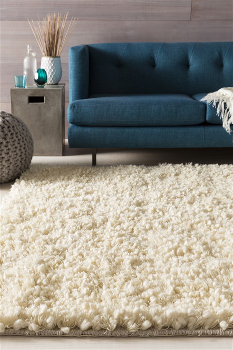 Surya Metropolitan White 50 X 80 Area Rug MET8683-58 800-52520 Image 5