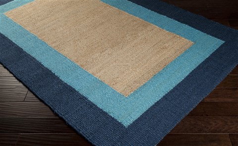 Surya Mimosa Blue 20 X 30 Area Rug MIM9002-23 800-52605 Image 1