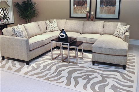 Surya Mosaic White 50 X 80 Area Rug MOS1001-58 800-52971 Image 2