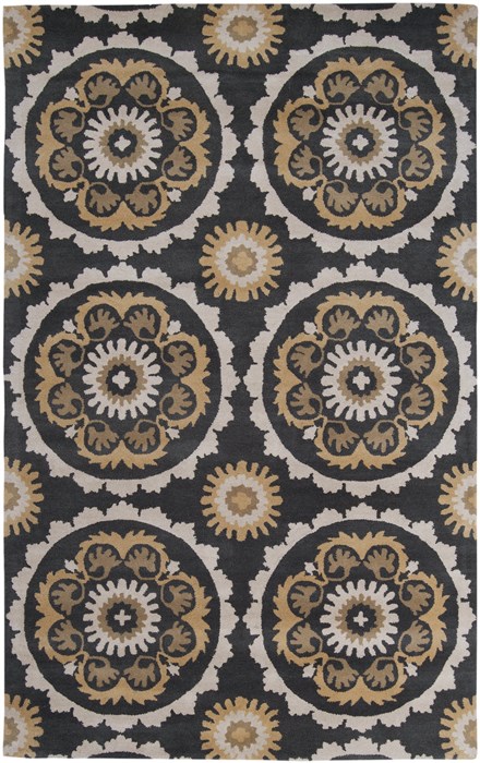 Surya Mosaic Black 80 X 110 Area Rug MOS1063-811 800-52984 Image 0