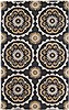 Surya Mosaic Black 90 X 130 Area Rug MOS1063-913 800-52985 Thumb 0
