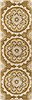 Surya Mosaic Brown Runner 26 X 80 Area Rug MOS1069-268 800-52987 Thumb 0