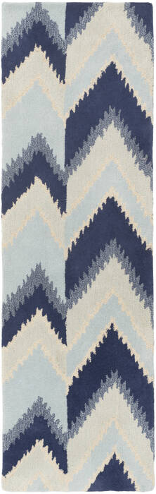 Surya Mount Perry Blue Runner 26 X 80 Area Rug MTP1019-268 800-53206 Image 0