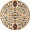 Surya Monterey White Round 67 X 67 Area Rug MTR1022-67RD 800-53332 Thumb 0
