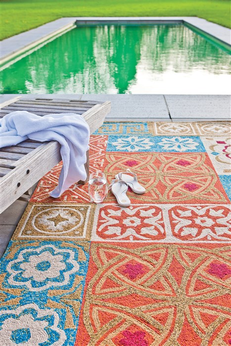 Surya Namada Orange 20 X 30 Area Rug NAM8003-23 800-53477 Image 4