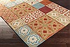 Surya Namada Orange 20 X 30 Area Rug NAM8003-23 800-53477 Thumb 1