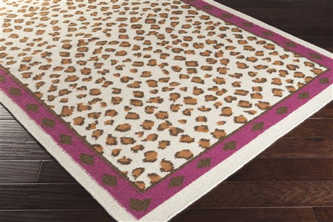 Surya Nantes White 80 X 110 Area Rug NAN8000-811 800-53493 Image 1