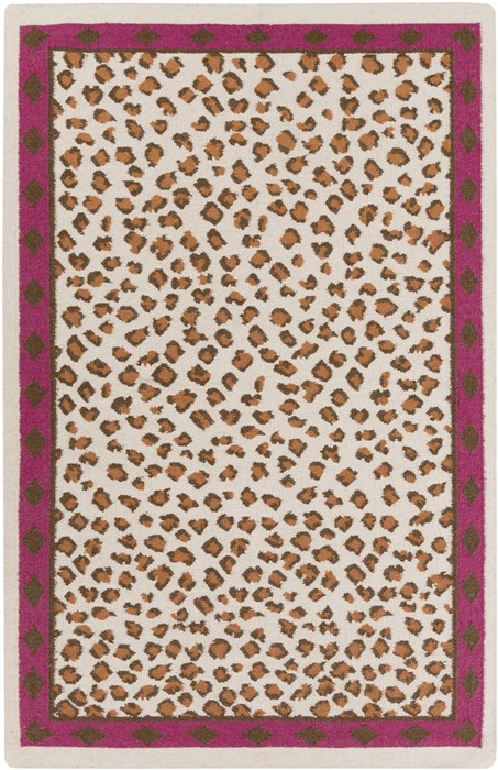 Surya Nantes White 80 X 110 Area Rug NAN8000-811 800-53493 Image 0
