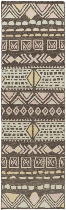 Surya Nomad Grey Runner 26 X 80 Area Rug NOD106-268 800-53777 Image 0