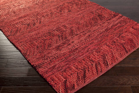 Surya Norway Red 90 X 130 Area Rug NOR3707-913 800-53808 Image 1