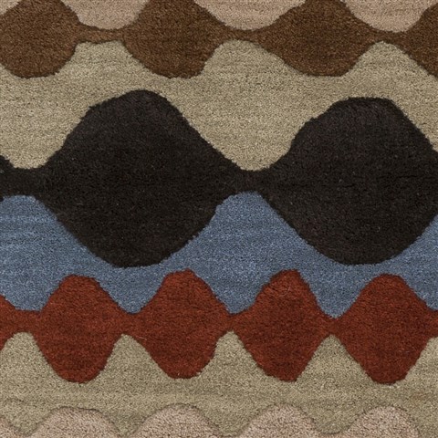 Surya Oasis Black 20 X 30 Area Rug OAS1086-23 800-54184 Image 2
