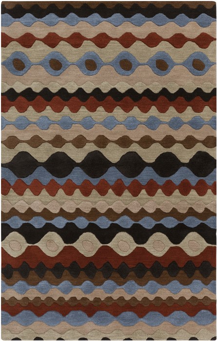 Surya Oasis Black 20 X 30 Area Rug OAS1086-23 800-54184 Image 0