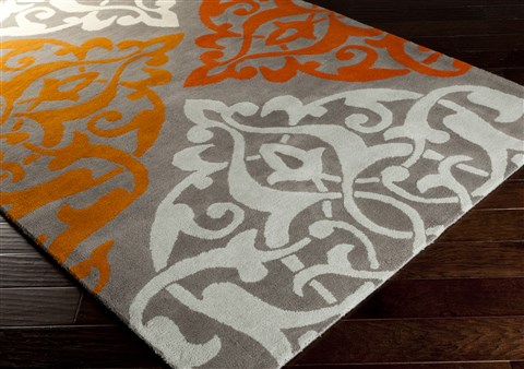 Surya Oasis Grey 50 X 80 Area Rug OAS1092-58 800-54205 Image 1